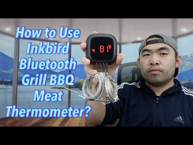 Inkbird IBT-2X Digital BBQ Grill Bluetooth Oven Smoker Thermometer ,Dual  Probes 