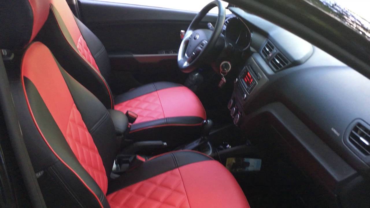 Чехлы на kia rio