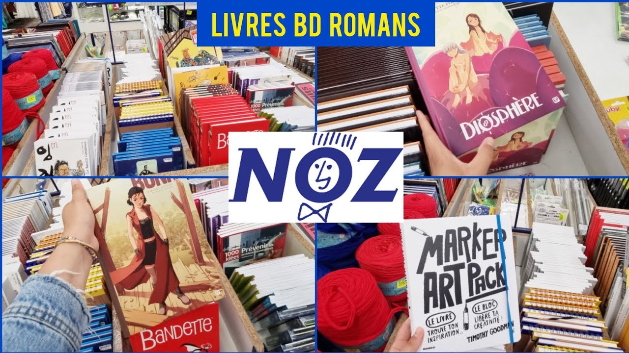 📚NOZ LIVRES BD ROMANS - YouTube