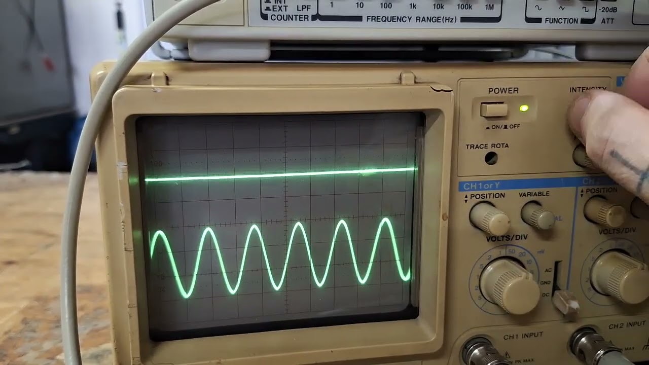 KENWOOD　CS-4125 オシロスコープ OSCILOSCÓPIO KENWOOD CS-4125 20MHz - YouTube