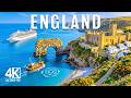 ENGLAND 🇬🇧 4K Drone Footage | Countryside Views &amp; Coastal Village Vibes