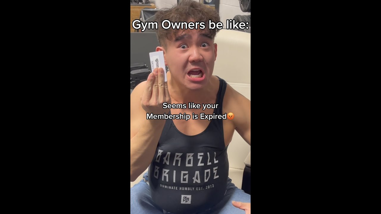 POV Gym Owners be like