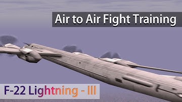 F22 Lightning 3 - Training Mission 3 - Air to Air Fight