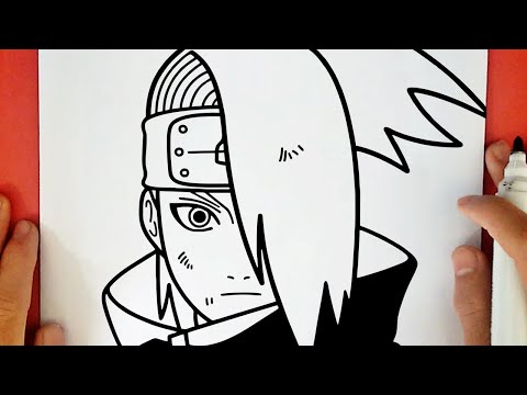 Video: Come Disegnare Un Deidara