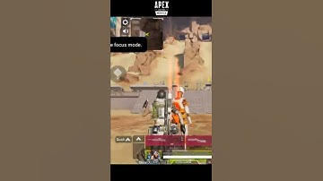 OCTANE Jump pad Funny moment 🤣 in Training mode- Apex legends mobile #apexlegendsmobile #apex