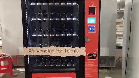 Tennis vending machine