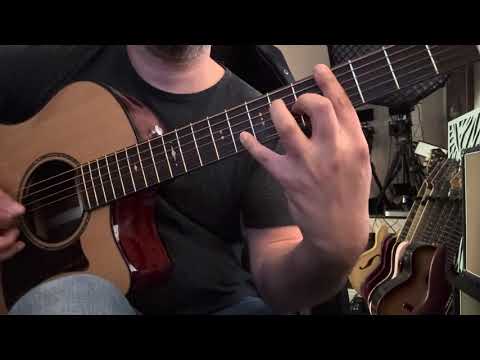 CRAZY LEGATO PLAYING ON AN IBANEZ AAM700CE ACOUSTIC Tom Quayle