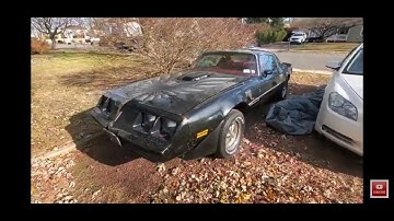 1979 PONTIAC TRANS AM 6.6 BIG BLOCK ALL ORIGINAL UNRESTORED CAR! SMOKEY AND THE BANDIT!