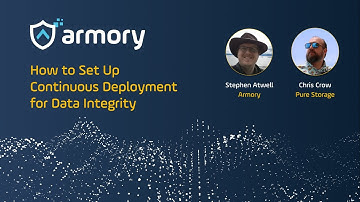 How to Set Up Continuous Deployment for Data Integrity | Armory & Portworx Live Demo