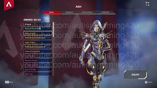 Apex Legends Season 11: Ash Skins/Cosmetics and Abilities Showcase along with CAR SMG Gameplay.