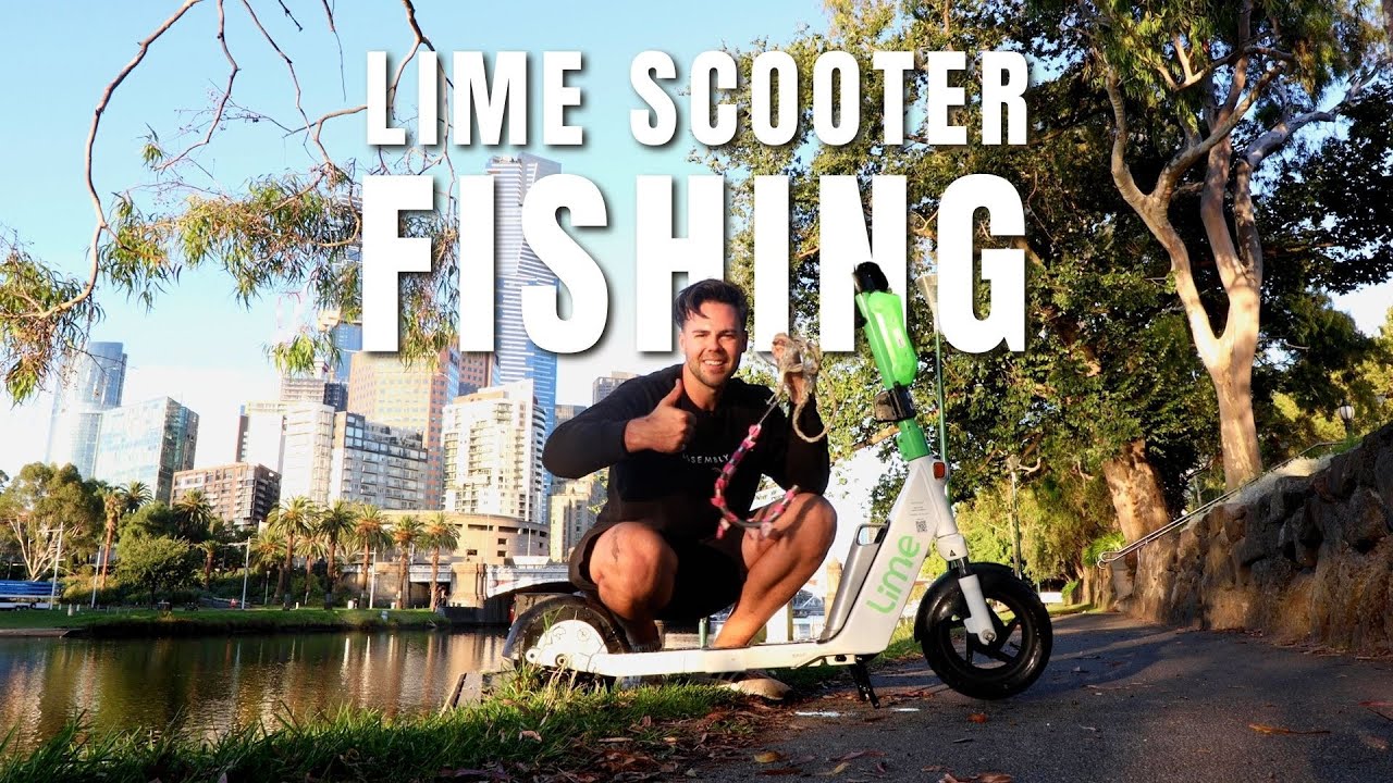 Fishing For Lime Scooters In The Yarra River YouTube