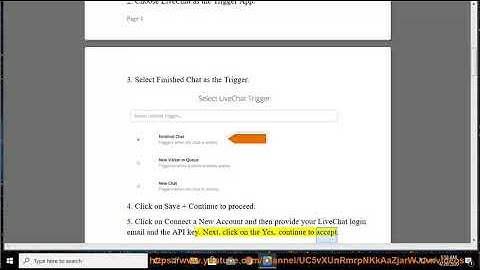 Integrate LiveChat with SharpSpring