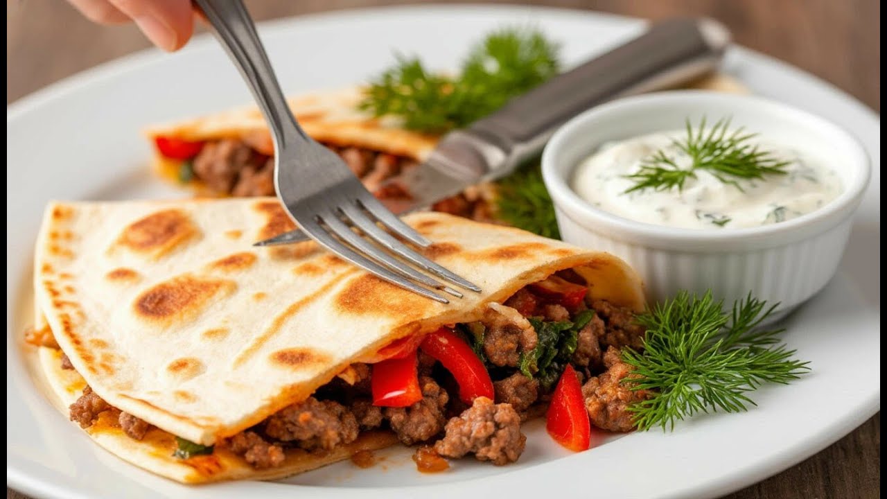 Fantastisch! Schnelles Abendessen! Einfaches und leckeres Tortilla-Rezept!
