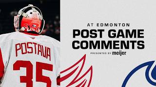 Information Michal Postava, Viktor Arvidsson, Todd McLellan Post Game Comments @ EDM | Oct. 26, 2026 News