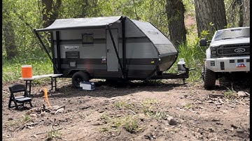 Rc Camping In A Custom Built Camp trailer