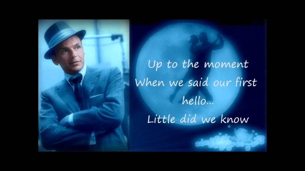 Frank Sinatra - Strangers in the night - Lyrics Frank Sinatra - Strangers in the night - Lyrics