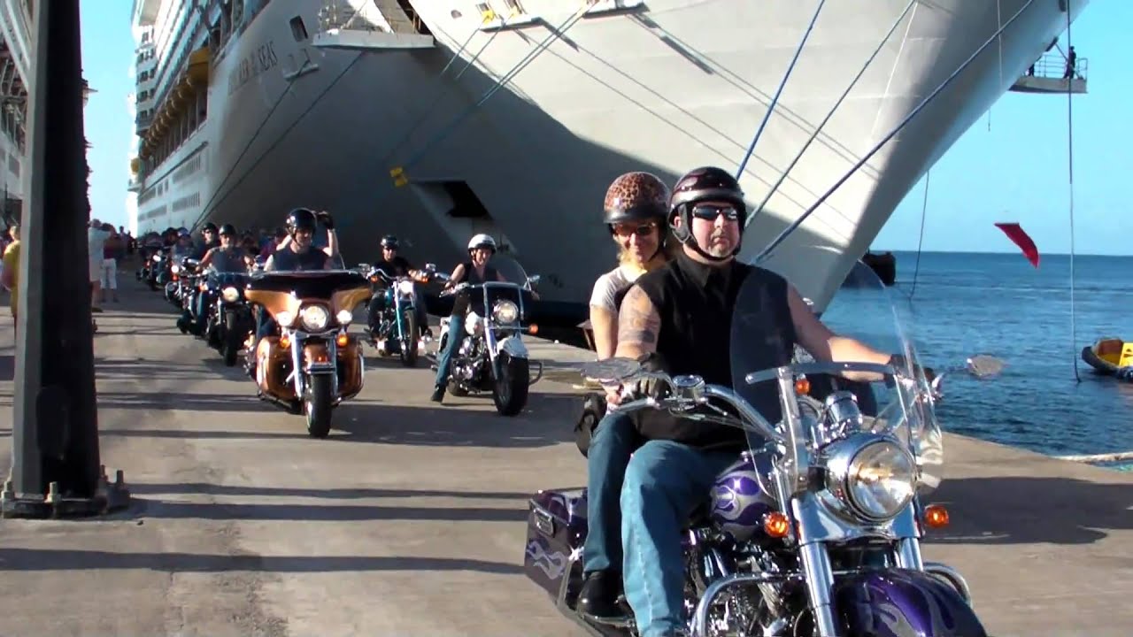 cruise ship motorcycle tours