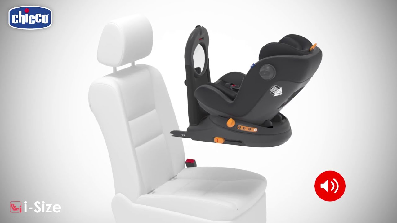 SIÉGE AUTO PIVOTANT 360° ISOFIX GRIS - MON BÉBÉ - Mon Bébé Maroc