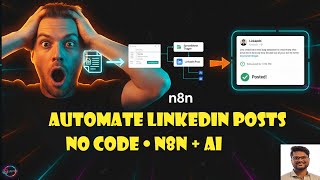 How To Post To LinkedIn Via N8N [AI Automation]
