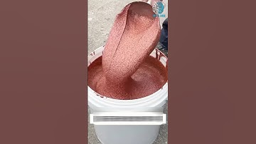 New Ground Paint Replaces Floor Tiles! 😲 Shiny, Waterproof & Super Durable! 🏠✨ #shorts #viral #reels