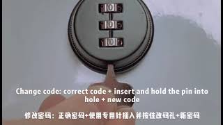 WT 9503 Combination Cam Lock