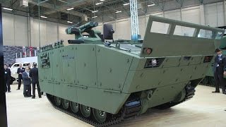 Tulpar-S amphibious tracked armoured vehicle Tulpar AIFV armoured infantry fighting vehicle Otokar