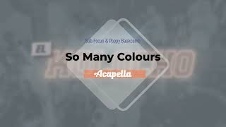 Sub Focus & Poppy Baskcomb - So Many Colours (Acapella + Instrumental)