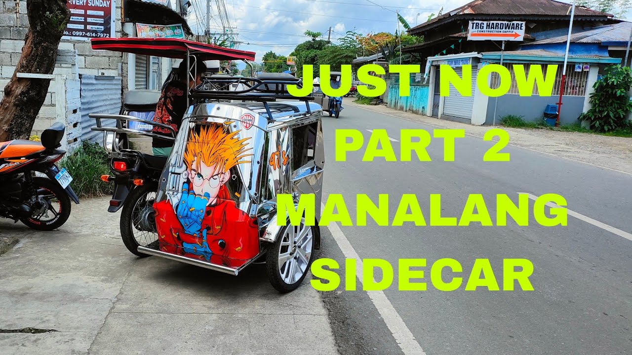 Part 2 SIDECAR WITH DECALS. MANALANG SIDECAR YouTube