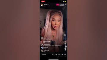 Ally Lotti listen’s to Juice Wrld Tattoos and Ink Unreleased on instagram live