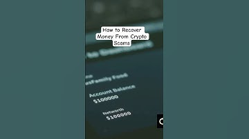 How to Recover Money From Crypto Scams | How do I recover my money from Crypto Scammers?  #Bitcoin