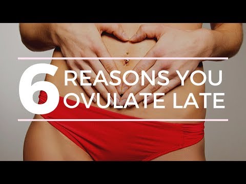 6 REASONS WHY YOU ARE OVULATING LATE