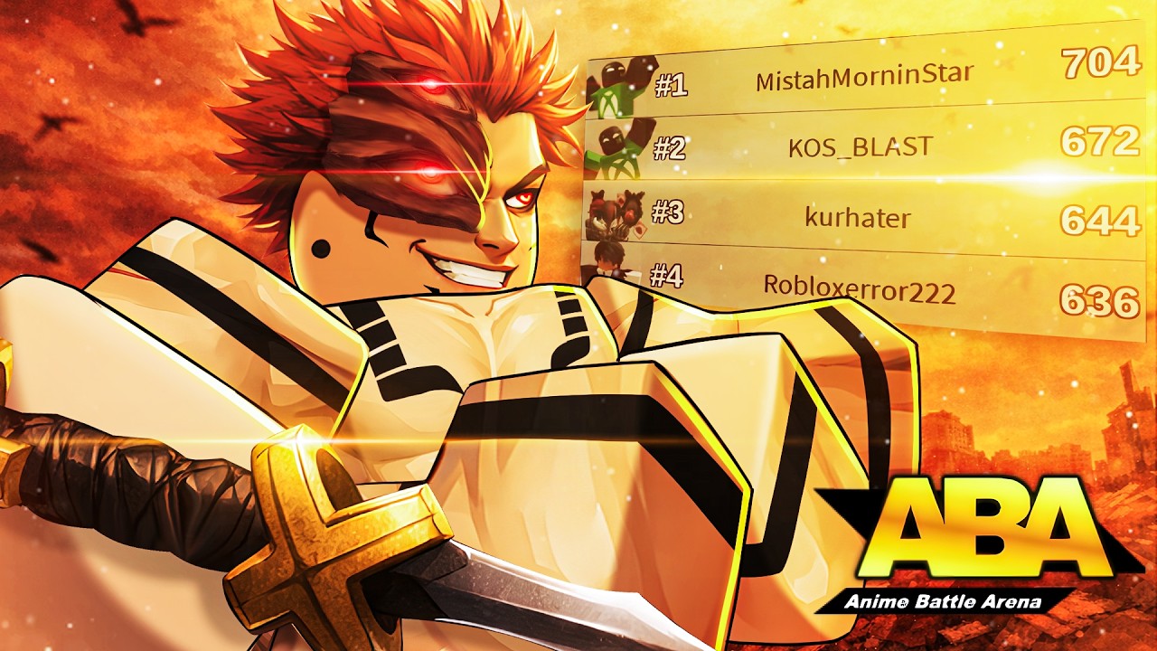 Getting #1 on ABA with JJK CHARACTERS ONLY! | Anime Battle Arena Ranked