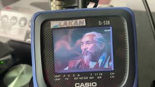 BARON DIGIBOX tested with CASIO SY-21 POCKET TV with TM70 UHF RF MODULATOR
