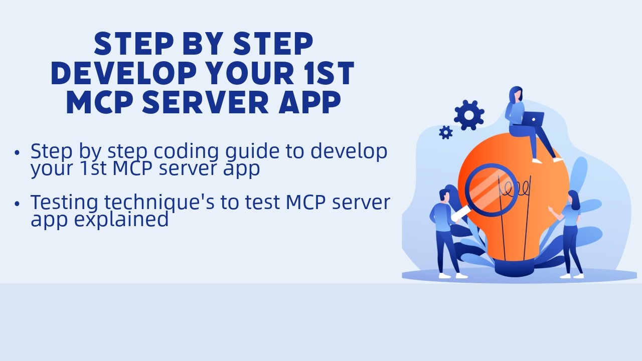 Step by Step Develop your 1st MCP server app - YouTube