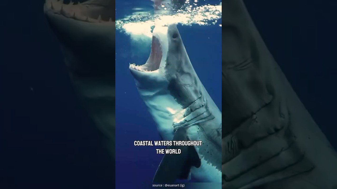 White Sharks 🦈 Amazing and Dangerous Marine Predators