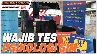 Wajib Tes Psikotes, Biaya Perpanjang dan Bikin Baru SIM Bertambah