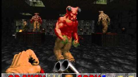 Final DOOM: Evilution (UV Playthrough) [PC] - MAP02: Human BBQ