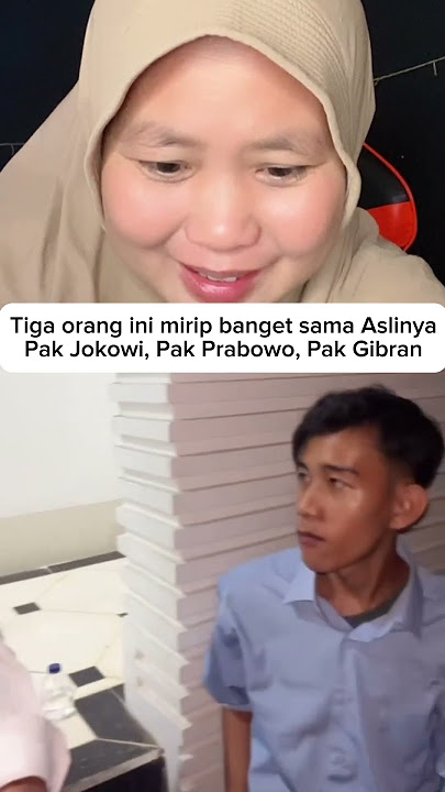 Tiga orang ini mirip Pak Jokowi, Pak Prabowo, Pak Gibran 🤣 #funny #ngakak #lucu #hiburan #reaction