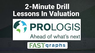 Lessons In Valuation:  2 Minute Drill - Prologis Inc (PLD) | FAST Graphs