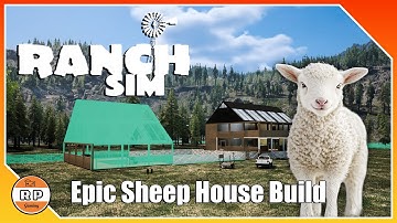 Epic Sheep House Built in Ranch Simulator!