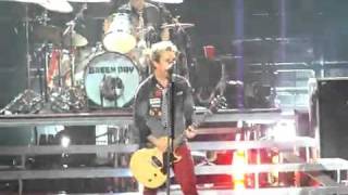 Green Day Platypus (Live in San Diego 9-2-10)