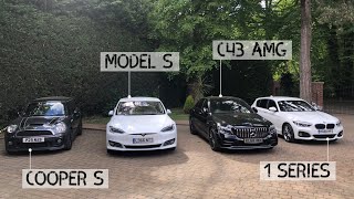 Garage Update - C43 AMG, Tesla Model S, BMW 1 Series, Cooper S