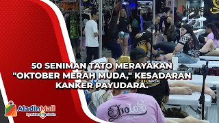 50 Seniman Tato Merayakan 'Oktober Merah Muda,' Kesadaran Kanker Payudara.