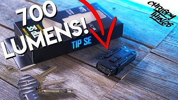 NITECORE TIP SE: The BRIGHTEST keychain flashlight I
