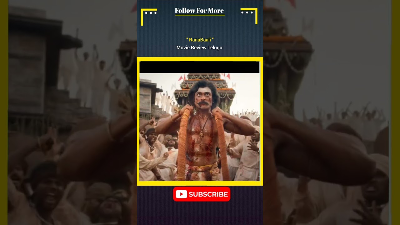 💥🔥Ranabaali Movie Review Telugu 🤯 #vijaydevarakonda #ranabaali #shorts