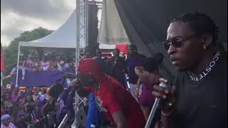 zone Rouge banana boy live at breakfast fete 2022