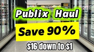 Publix Haul 4/8-4/14 ⭐️SAVE 90% ⭐️ $16 worth for $1 using only my phone!