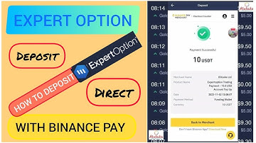 How To Deposit Money In Expert Option Account Using Binance Pay | Atutaka Solutions