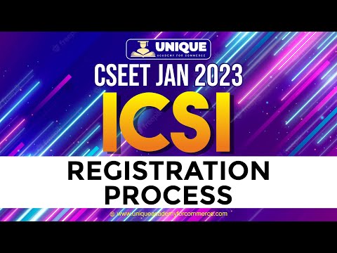 How To Do CSEET REGISTRATION Nov 2022 | REGISTRATION OF ICSI CSEET ONLINE ADMISSION PROCESS