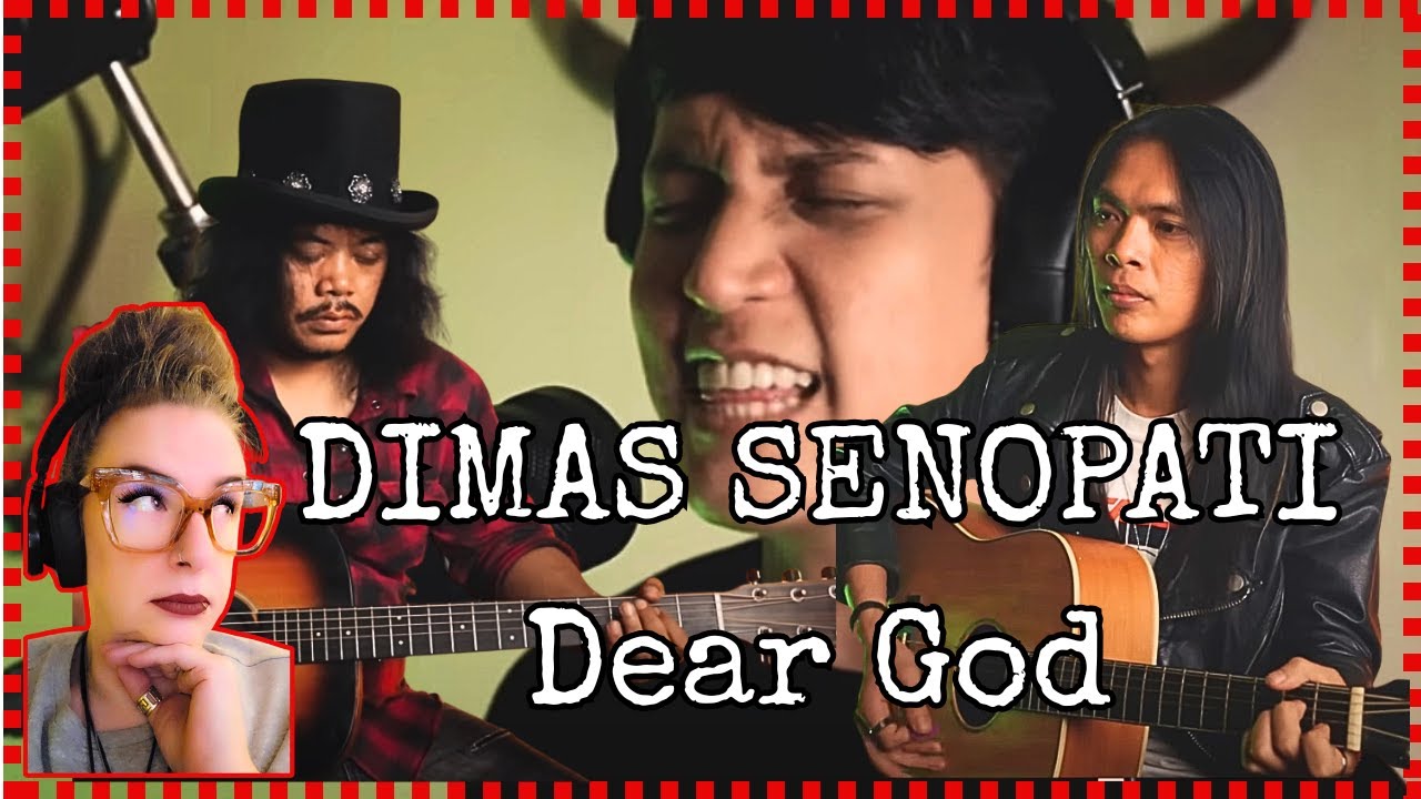 DIMAS SENOPATI covers DEAR GOD (Avenged Sevenfold) First Reaction